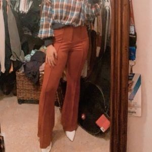 velvet bell bottoms